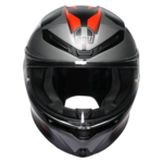 AGV K6 S Karve bukósisak Matt fekete/szürke/piros