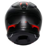 AGV K6 S Karve bukósisak Matt fekete/szürke/piros