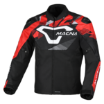 Macna Admyre textildzseki fekete/piros