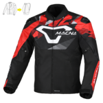 Macna Admyre textildzseki fekete/piros