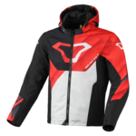 Macna Atracor textildzseki fekete/piros