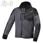 Macna Distec Lady női textildzseki s&ouml;t&eacute;t sz&uuml;rke