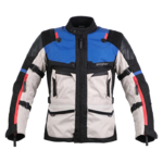 Sixgear Atlas textildzseki fekete/k&eacute;k/piros