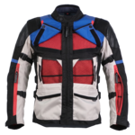 Sixgear Atlas textildzseki fekete/k&eacute;k/piros