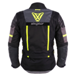 Sixgear Atlas textildzseki fekete/sz&uuml;rke/uv