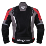 Sixgear Cooler Evo textildzseki fekete/piros