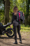 Sixgear Iron motoros farmernadrág Fekete
