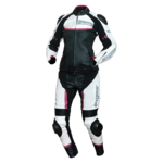 Sixgear Komodo Lady motoros bőrruha Fekete/Fehér/Pink
