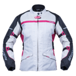 Sixgear Luna motoros női textildzseki Szürke/Fekete/Pink