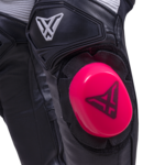 Sixgear Nitro lady motoros bőrruha Fekete/Fehér/Rózsaszín