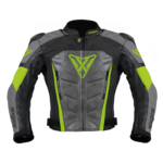 Sixgear Phoenix motoros bőrdzseki Fekete/szürke/UV