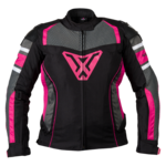Sixgear Vibe női textildzseki Fekete/Rózsaszín