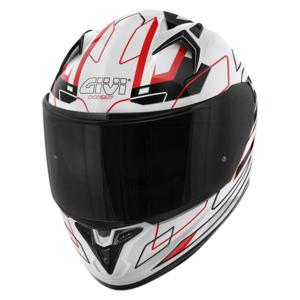 Givi 50.9 Assault fehér/piros/fekete
