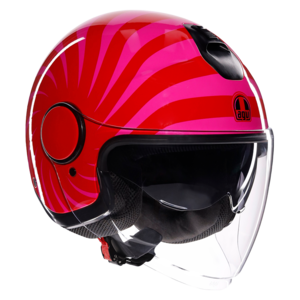 AGV Eteres Tropea piros/pink