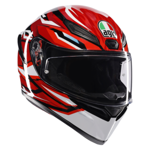 AGV K1 S Lion fekete/fehér/piros