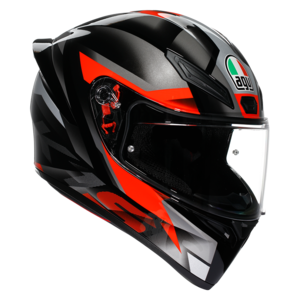 AGV K1 S Fastlap fekete/szürke/piros