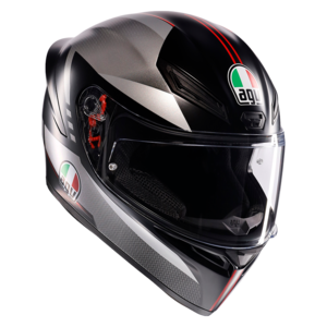 AGV K1 S LAP fekete/szürke/piros