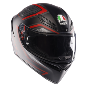 AGV K1 S SLING matt fekete/piros