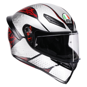 AGV K1 S SPEEDARMOR matt fekete/szürke/piros
