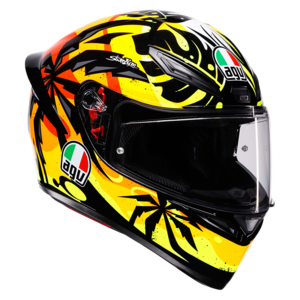 AGV K1 S Tropicrush fekete/narancs