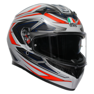 AGV K3 Space matt fehér/piros
