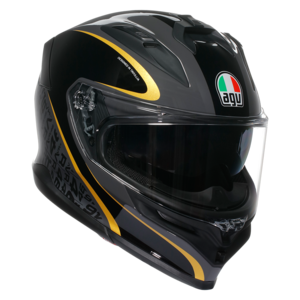 AGV K7 Flow 46 fekete/arany