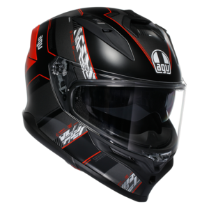 AGV K7 Kyber fekete/piros