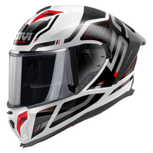 Givi 50.3 Quasar fehér/fekete/piros
