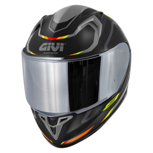 Givi 50.8 MACH1 matt fekete/szürke/piros