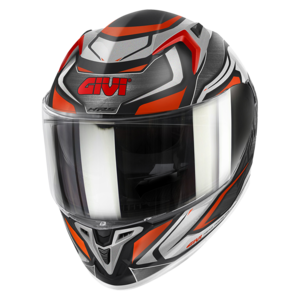 Givi 50.9 Atomic matt fekete/ezüst/piros