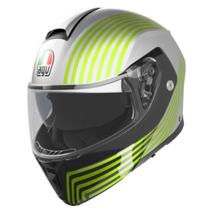 AGV Streetmodular Iseo matt fehér/fekete/sárga